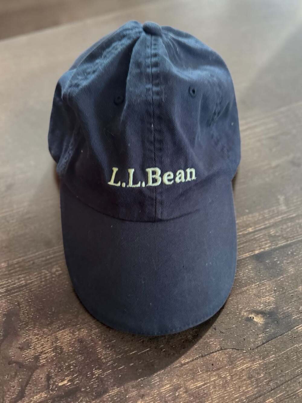 L.L.Bean LED Lighted Baseball Cap Navy One Size